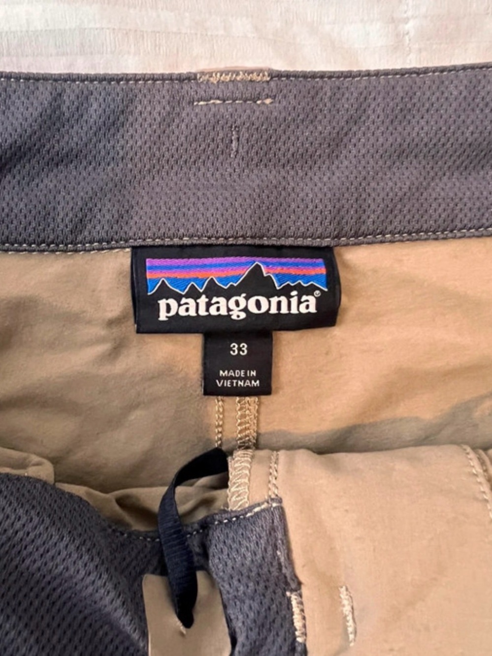 Patagonia Men’s Khaki shorts